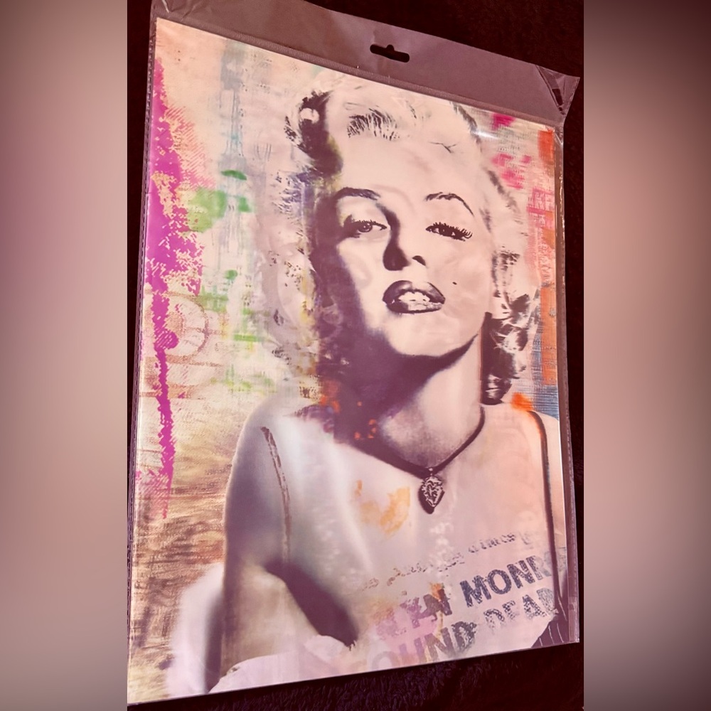 New! Marilyn Monroe Motion Poster “16x12”
